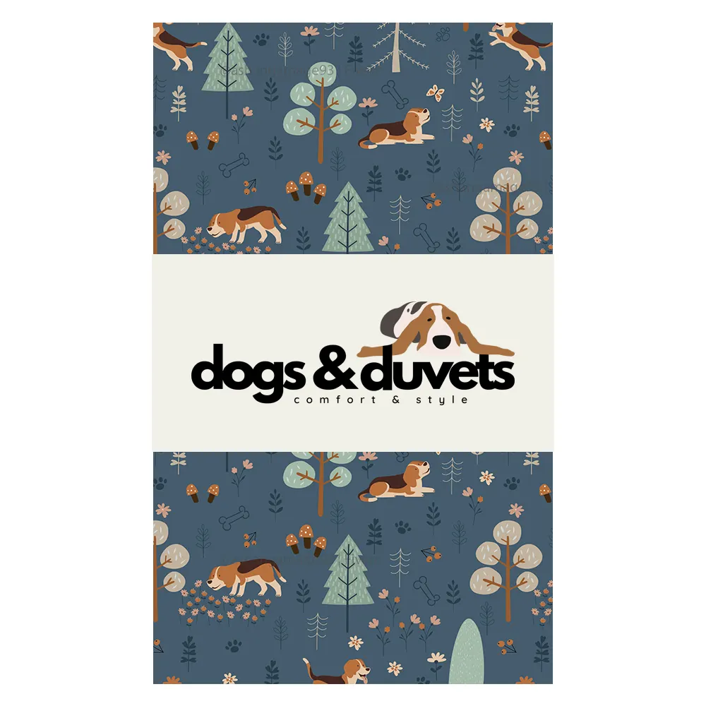 Beagle Dog Bed Duvet Cover Package