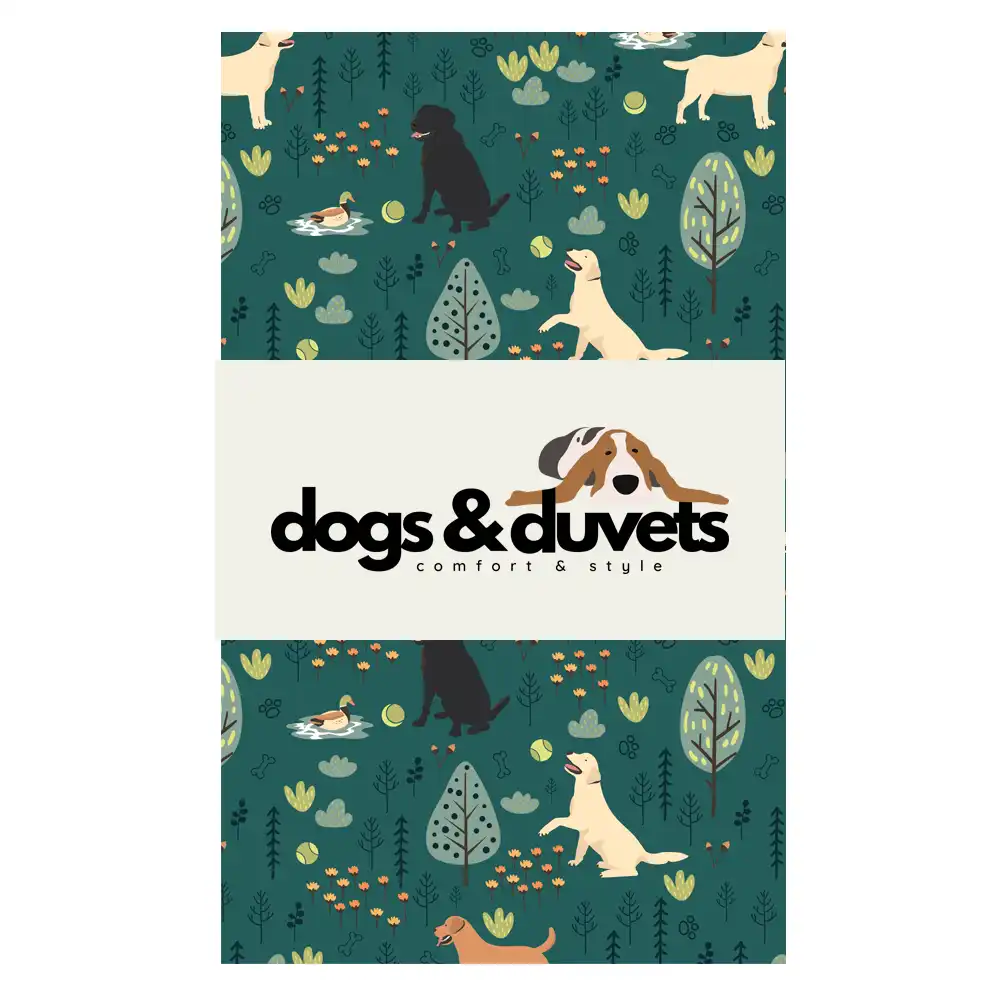 Labrador Dog Bed Duvet Cover Package