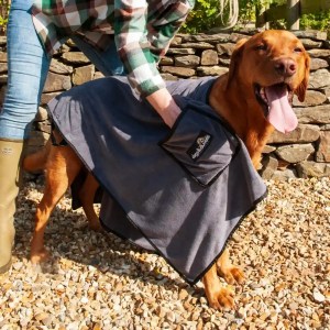 Dogs and Duvets Super Absorbent Drying Towel Labrador