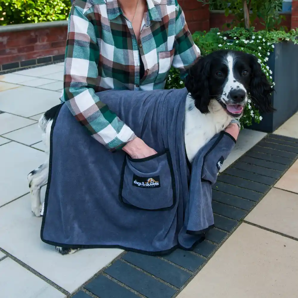 Dogs and Duvets Super Absorbent Drying Towel Springer